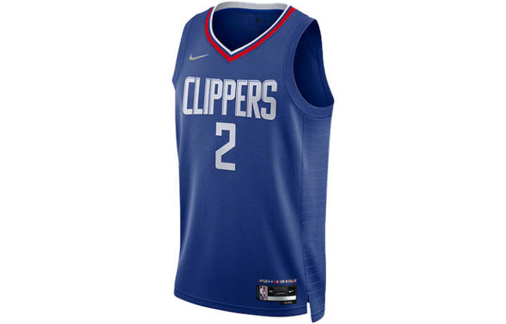 Nike Nike Basketball Jersey NBA SW Fan Edition, Los Angeles Clippers, Leonard Size 2 Men's Blue