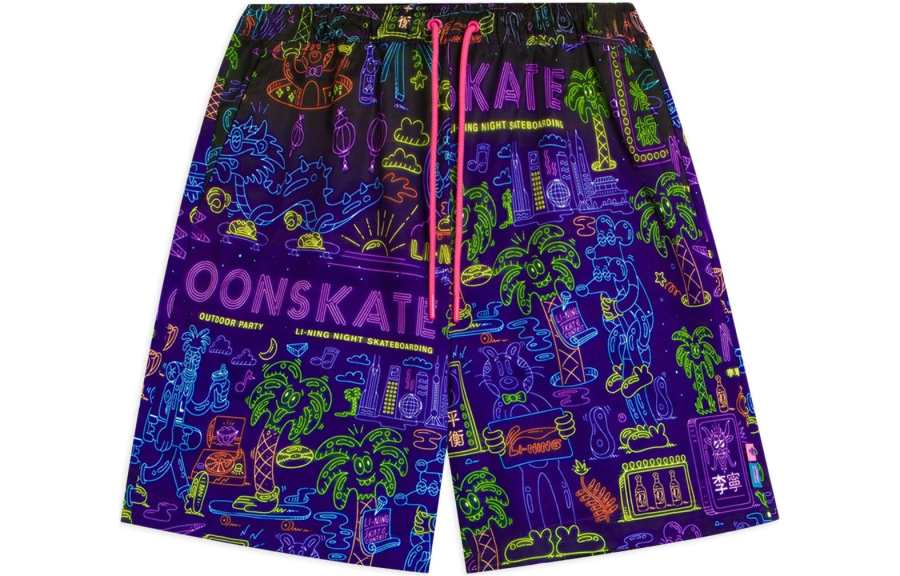 Li-Ning Li Ning Casual Shorts Men's Multicolor