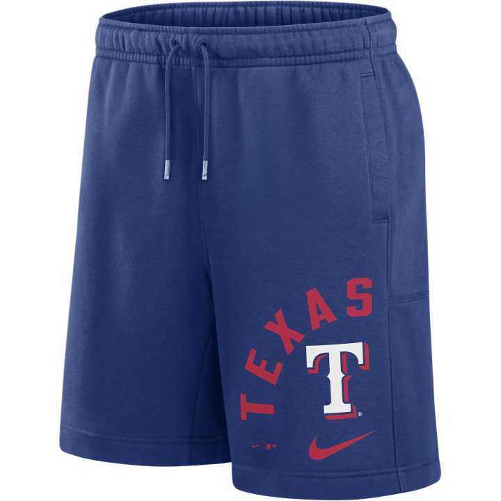 Nike Nike x MLB Texas Rangers Arched Kicker Casual Shorts Men's Royal Blue