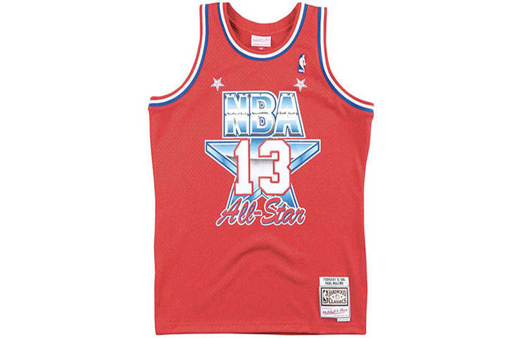 Mitchell Ness Mitchell Ness x NBA Basketball Jersey Men's Red