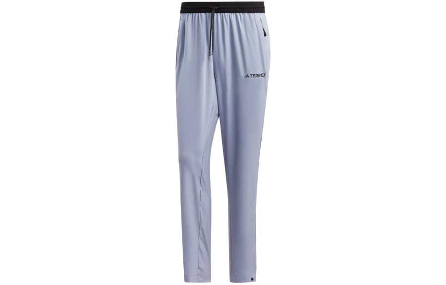 Adidas Adidas Casual Pants Men's Light Purple Moderate Straight Fit Pants