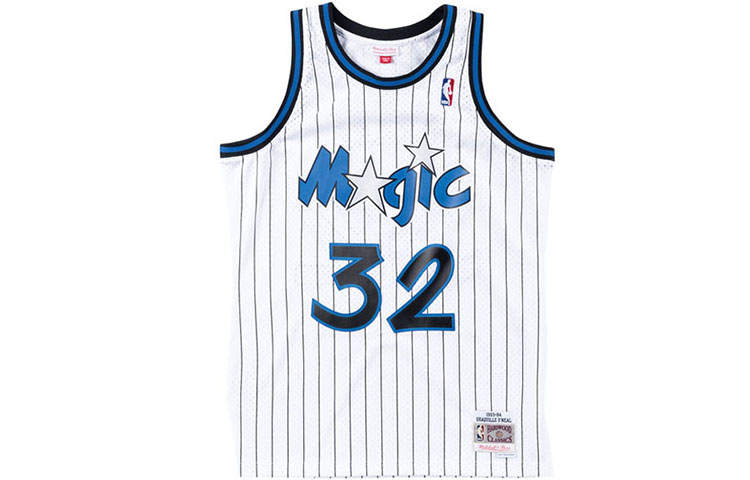 Mitchell Ness Mitchell Ness pinstripe Magic jersey