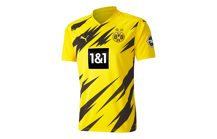 PUMA BVB Borussia Dortmund Soccer Jersey Men's Electronic Yellow