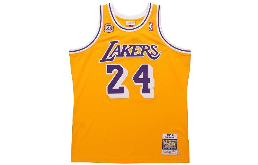 Mitchell Ness Mitchell Ness Basketball Jersey Men's Yellow