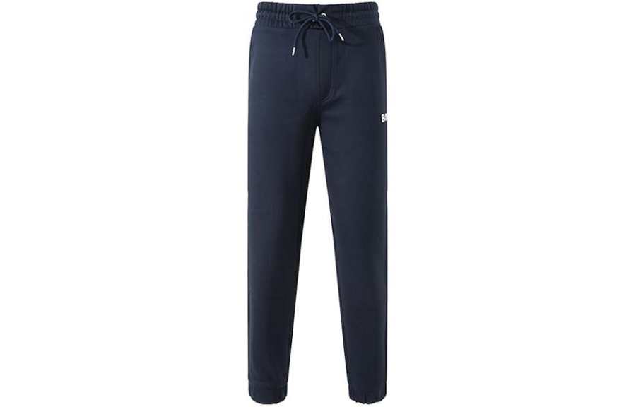 HUGO BOSS SS24 Casual Pants Men's Dark Blue