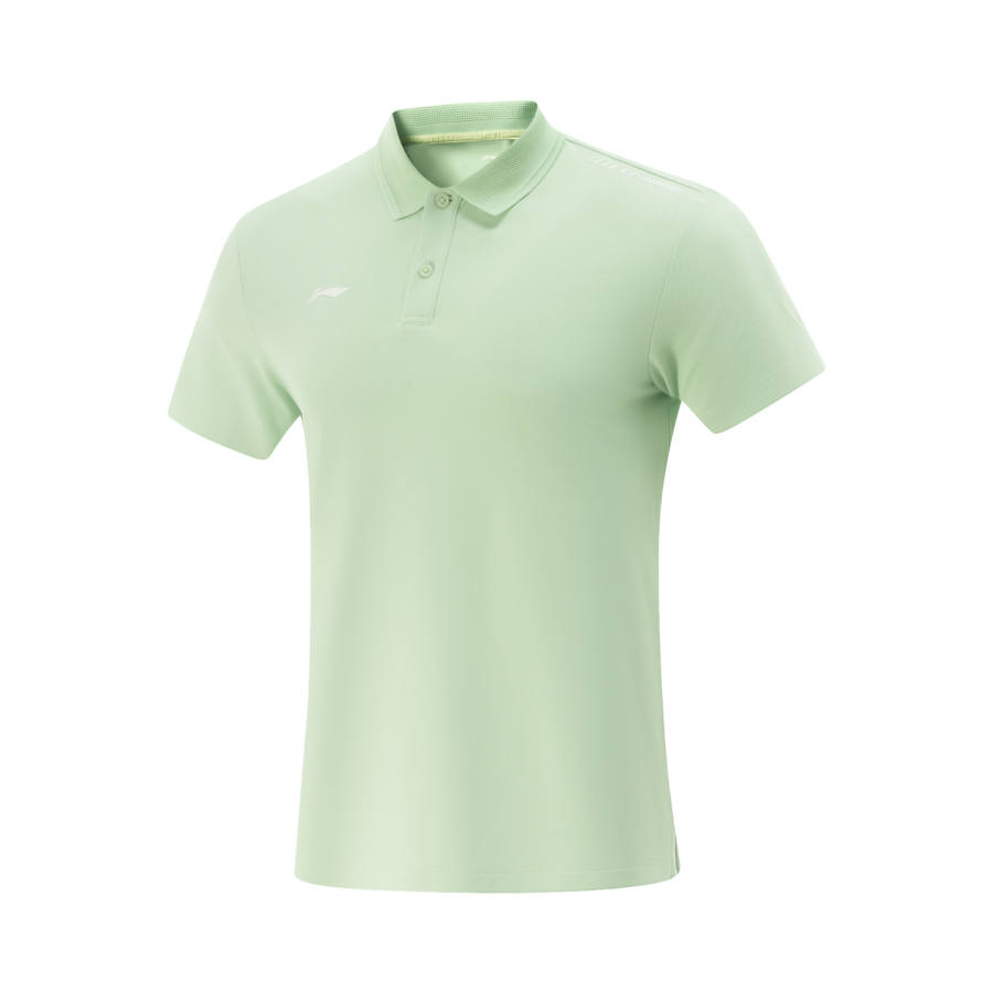 Li-Ning Li Ning Table Tennis Collection Polo Shirt Unisex Bamboo Green