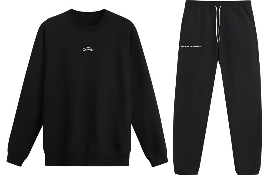 HOTSUIT HOTSUIT Sweatshirt Sets Unisex Crew Neck Moderate