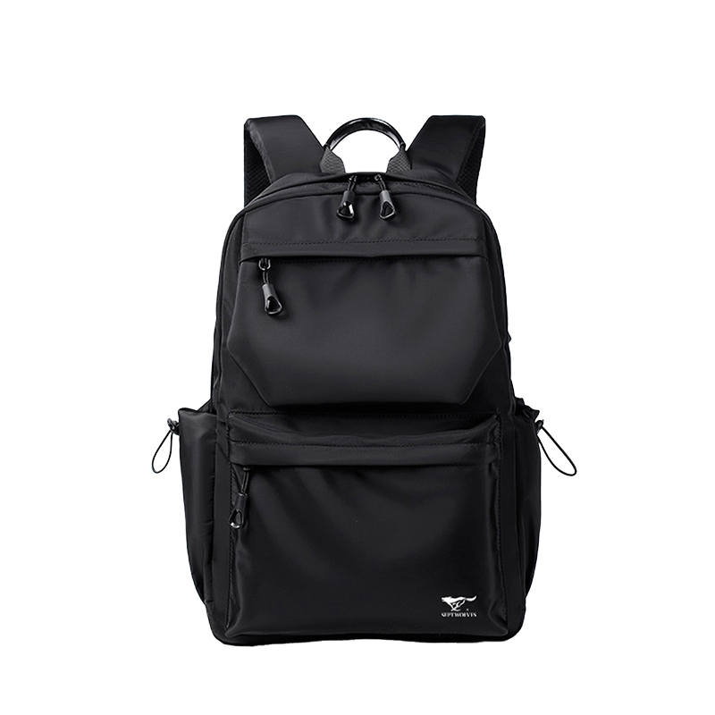 SEPTWOLVES SEPTWOLVES Fabric Backpack Large Men's Black