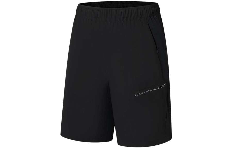 Li-Ning Li Ning Fitness Series Casual Shorts Men's Black