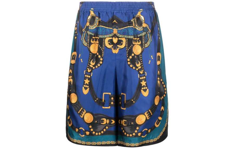 VERSACE VERSACE Medusa Harness All Over Printed Shorts