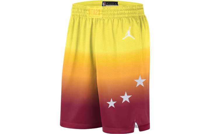 Nike Nike X NBA Casual Shorts Men's Burgundy Moderate