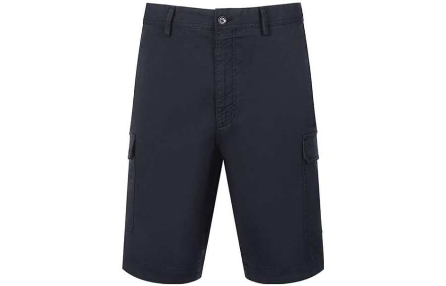 HUGO BOSS Casual Shorts Men's Dark Blue Moderate