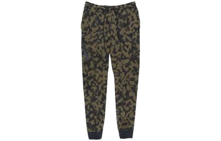 Nike Nike Casual Pants Men's Green Moderate Cuffed Pants