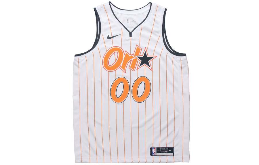 Nike Nike Basketball Jersey SW Fan Edition 20 21 Season, Orlando Magic Gordon Size 00 Men's White