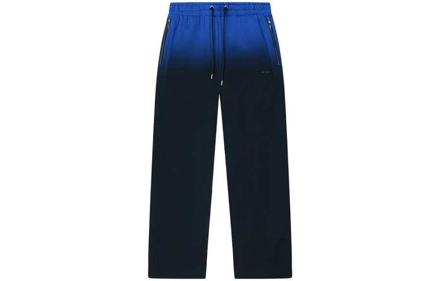 FILA FUSION FILA FUSIO X TEAM WANG Long Casual Pants Unisex Jet Black