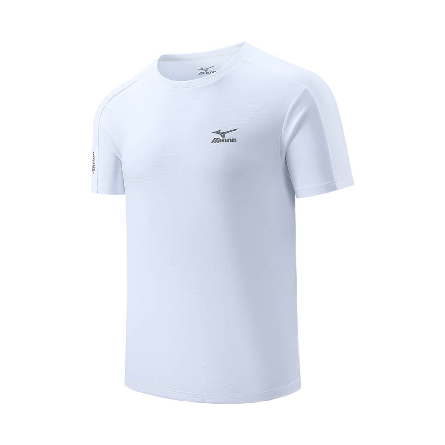 Mizuno T Shirts Unisex Crew Neck Thin Straight Fit
