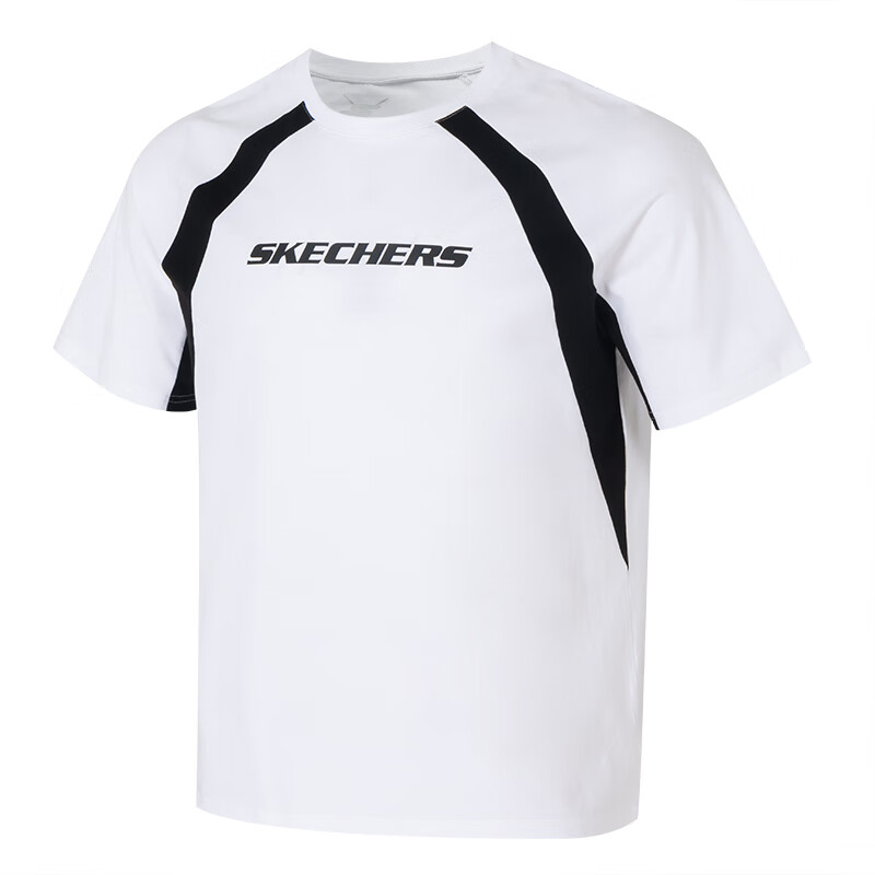 Skechers T Shirt Unisex Smoke Black 03K8