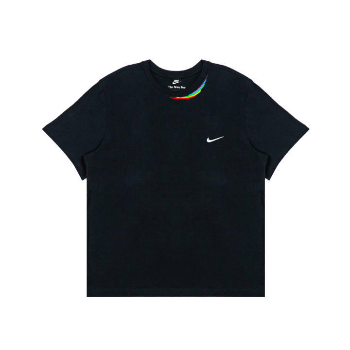 Nike Nike T Shirts Unisex Black Crew Neck Moderate Straight Fit