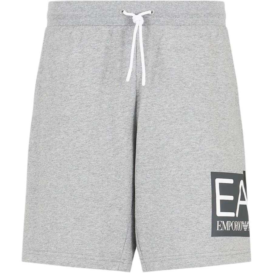 EMPORIO ARMANI EA7 SS24 Casual Shorts Men's Gray