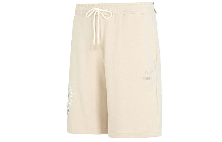 PUMA PUMA Casual Shorts Men's Ecru Moderate