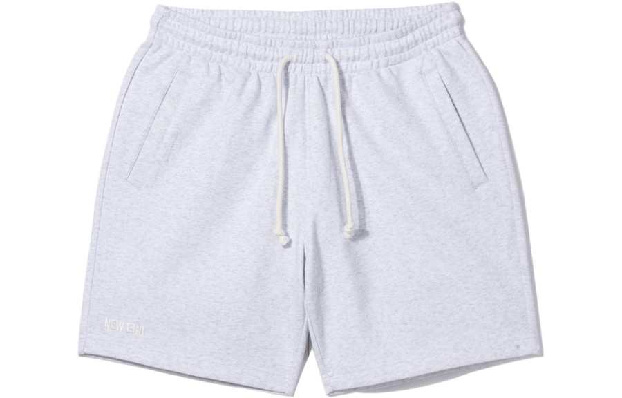 New Era Casual Shorts Unisex Gray Moderate