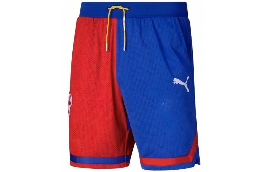 PUMA Super Mario Casual Shorts Men's Red