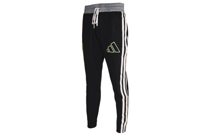 Adidas Adidas Sports Pants Men's Black Moderate