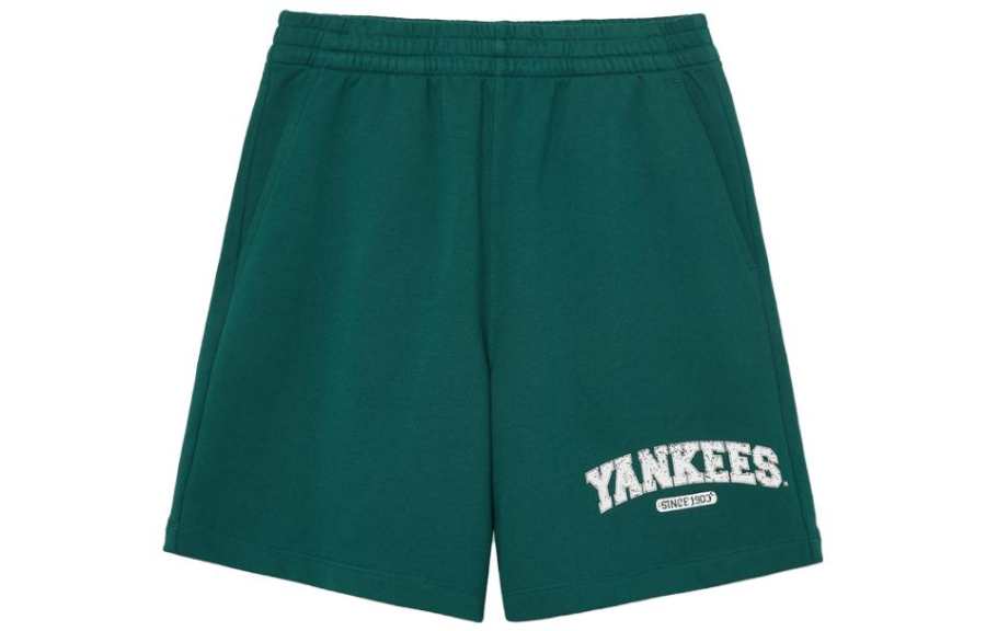 MLB Varsity Logo 5 Piece Shorts NY Letter Print Casual Shorts Unisex