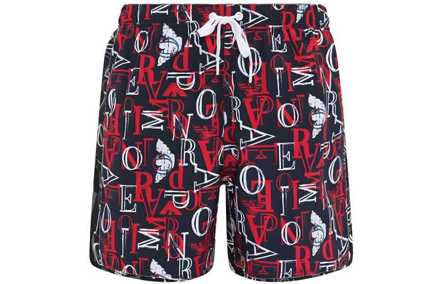 EMPORIO ARMANI SS23 Casual Shorts Men's Red
