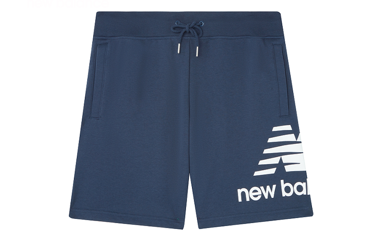 New Balance New Balance Sports Shorts Men's Navy Blue Moderate