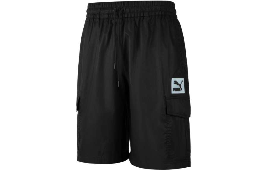 PUMA Casual Shorts Unisex Black Moderate