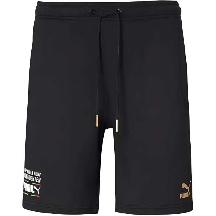 PUMA Worldhood Sports Shorts Men's Black Moderate
