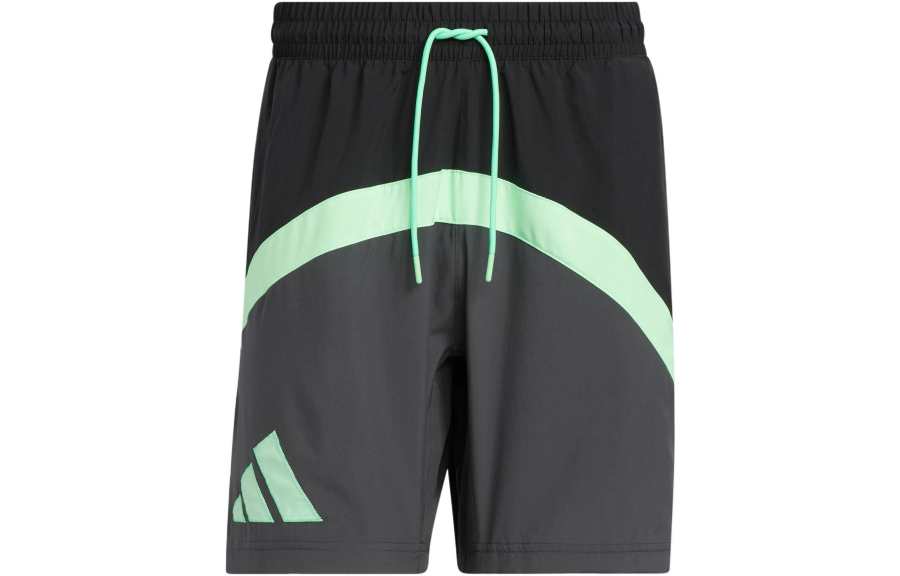 Adidas Adidas Casual Shorts Men's Black Moderate