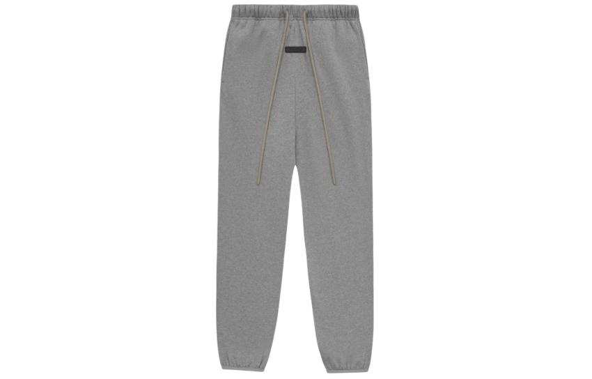 Fear Of God Essentials SS24 Casual Pants Men's Dark Heather Oatmeal