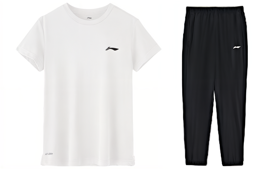 Li-Ning Li Ning Sports Life Collection Casual Sportswear Men's White