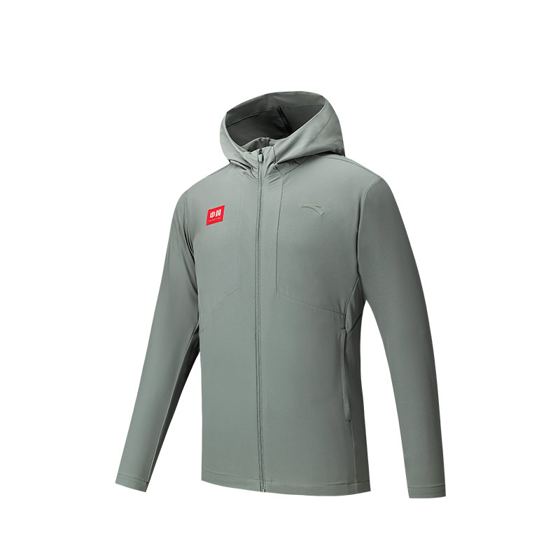 Anta Variety Training Collection Jackets & Coats Men's Pine Smoke Green