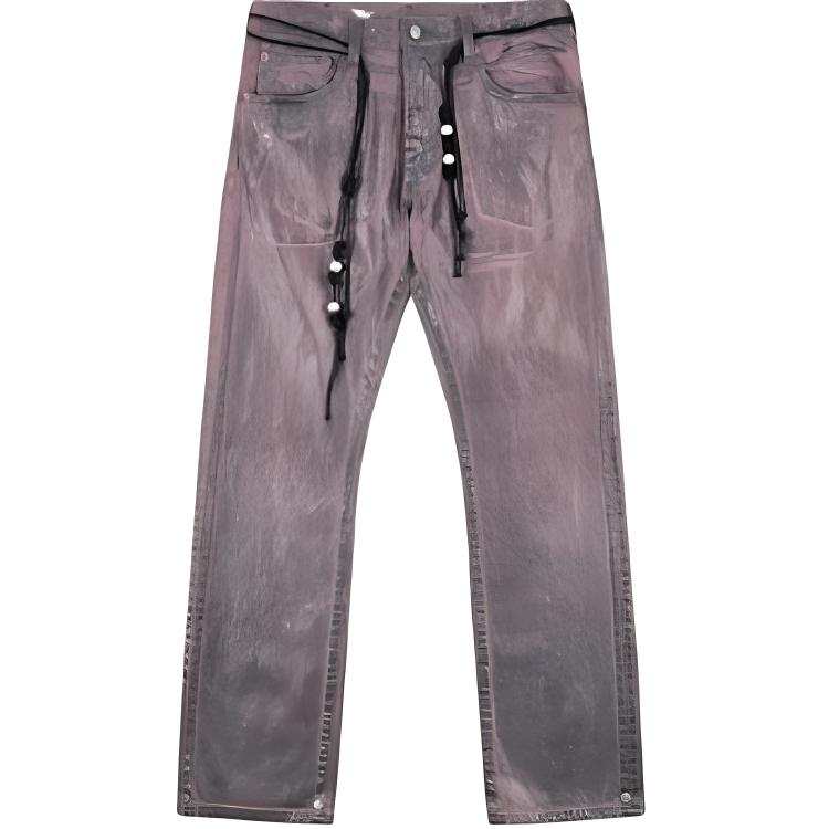 Levis X GOOD BAI GOOD BAI Jeans Unisex Peach Pink Moderate Flared Pants