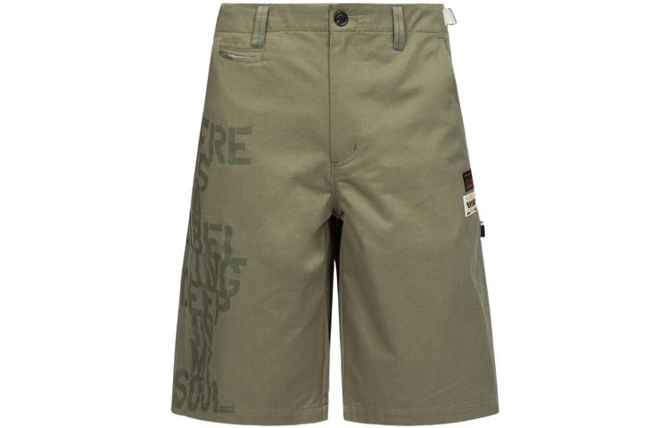 EVISU Casual Shorts Men's Dark Army Green
