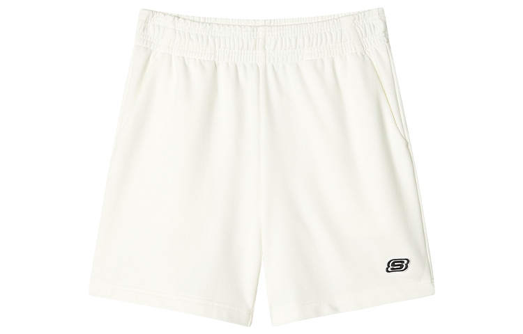 Skechers Casual Shorts Unisex Marshmallow White