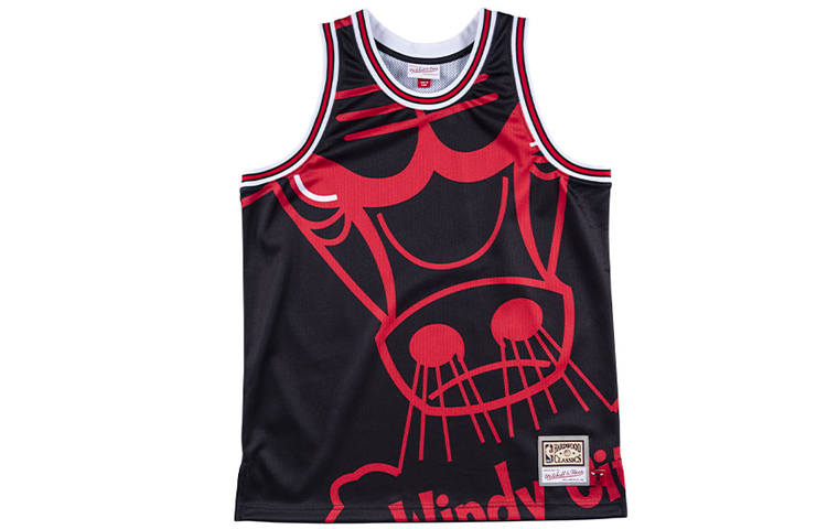 Mitchell Ness Mitchell Ness x Nba Chicago Bulls Big Face jersey