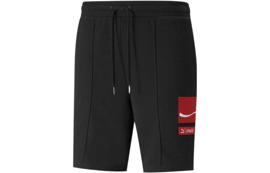 PUMA X Coca Cola Puma X Coca Cola Casual Shorts Men's Black Moderate