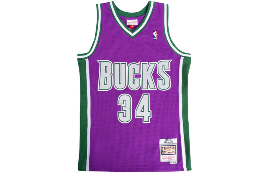 Mitchell Ness Mitchell Ness Ray Allen Nba Milwaukee Bucks 2011 Swingman vest