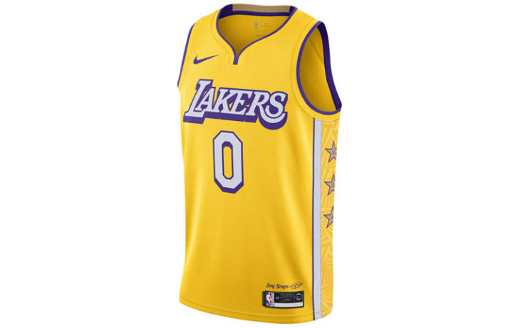 Nike Nike Basketball Jersey Men's Yellow