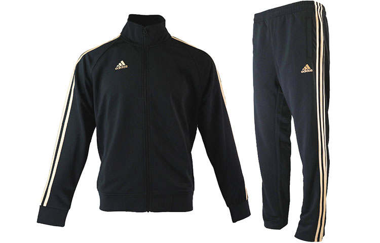 Adidas Adidas Casual Sportswear Men's Black Gold