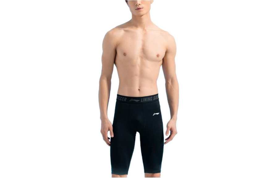 Li-Ning Li Ning Swimming Shorts Men's Black Moderate