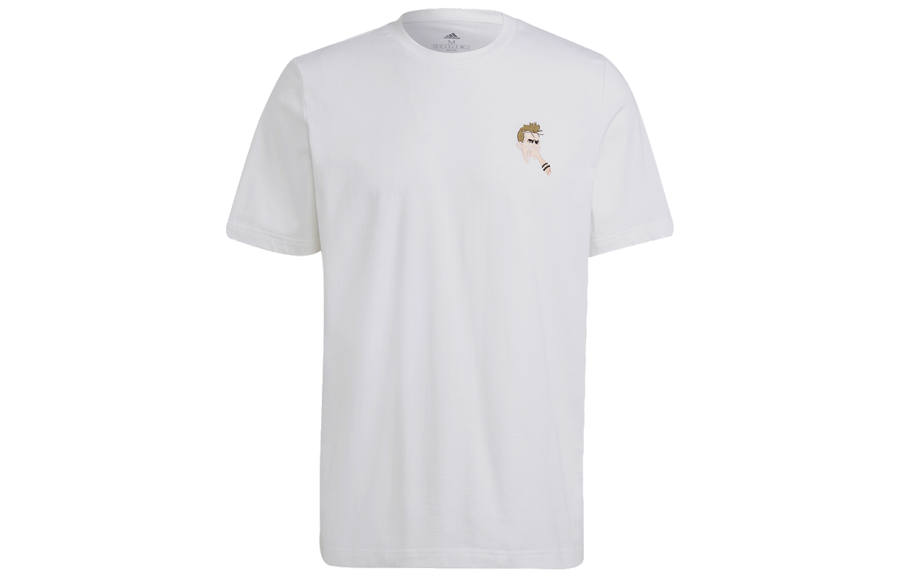 Adidas Adidas Soccer Jerseys Men's White Moderate Straight Fit