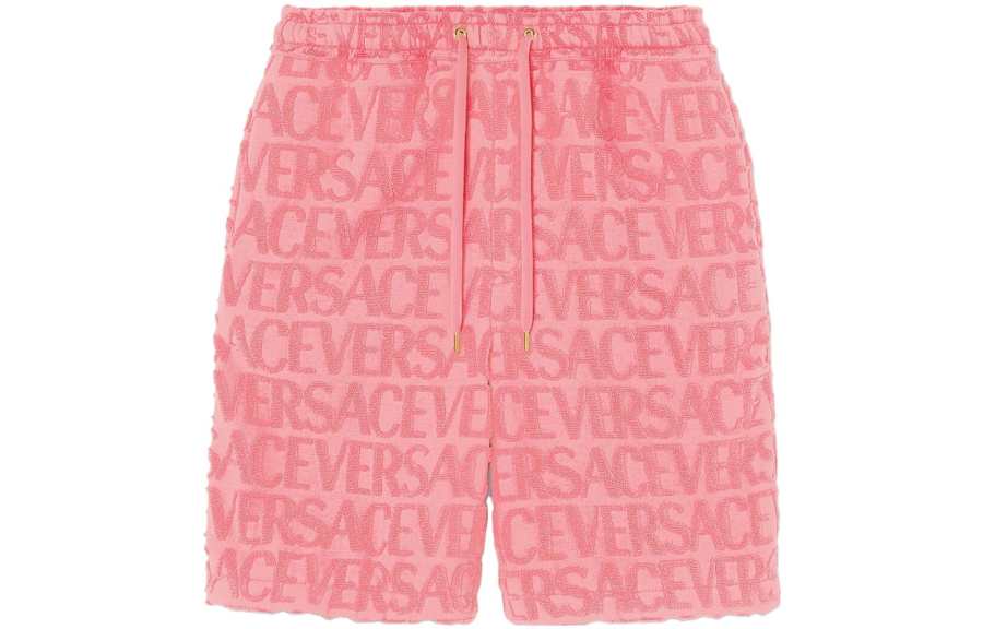 VERSACE VERSACE SS23 Casual Shorts Men's Pink