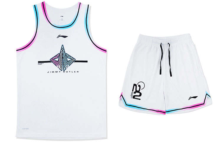 Li-Ning Li Ning Basketball Suit Men's White