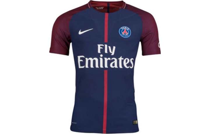 Nike Nike Paris Saint Germain Soccer Jersey Player Edition Men's Blue