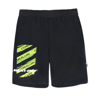 CORALIAN Casual Shorts Unisex Black